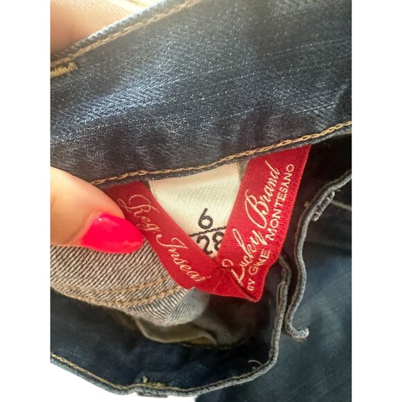 LUCKY BRAND Women's Bootcut Midrise Jeans Size 28 / US 6 - Picture 9 of 9